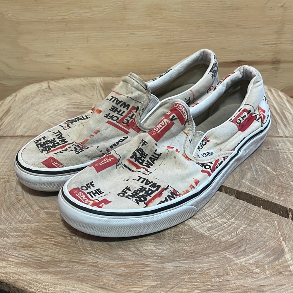 VANS SlipOns - Off The Wall Pattern